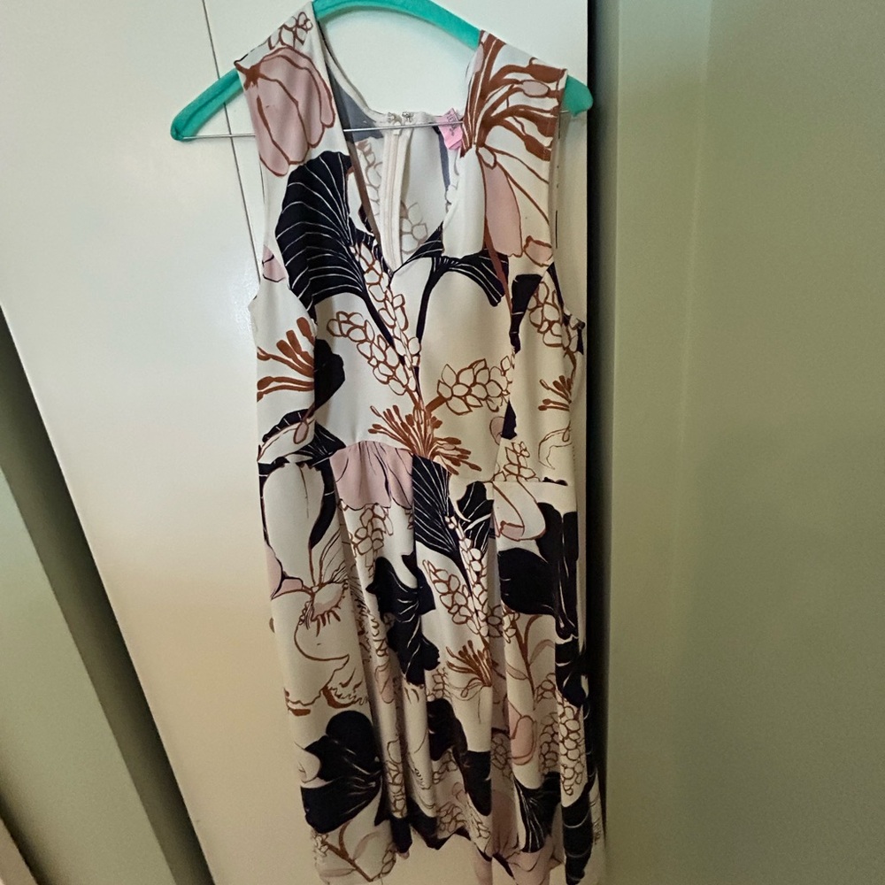 Floral Sleeveless Dress - Ann Taylor